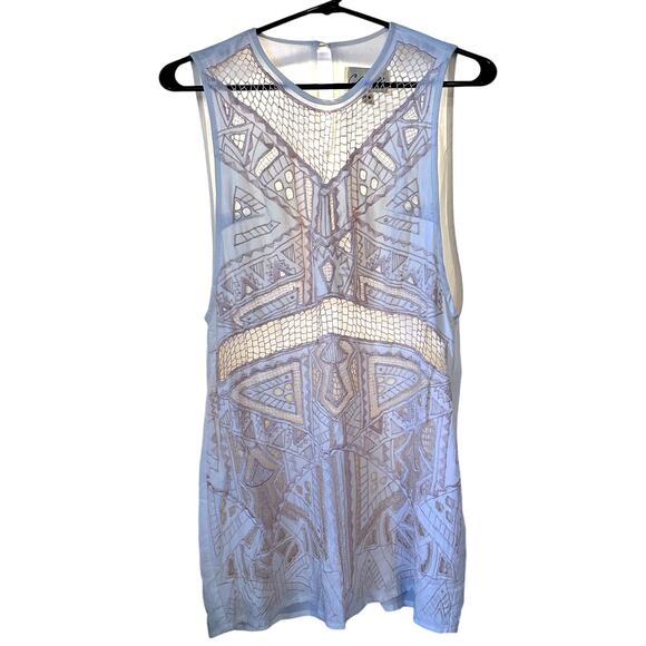 Cleobella Petal Embroidered Sleeveless Cutout Dress - Picture 1 of 6